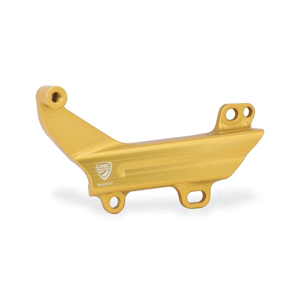 CNC Racing gold rear brake reservoir support Ducati Panigale V4S 2018-2021
