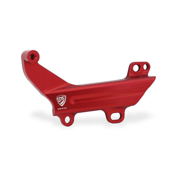 CNC Racing red rear brake reservoir support Ducati Panigale V4 2018-2021