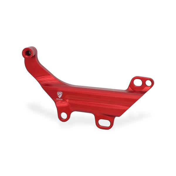CNC Racing red rear brake reservoir support Ducati Panigale V4 2022-2024