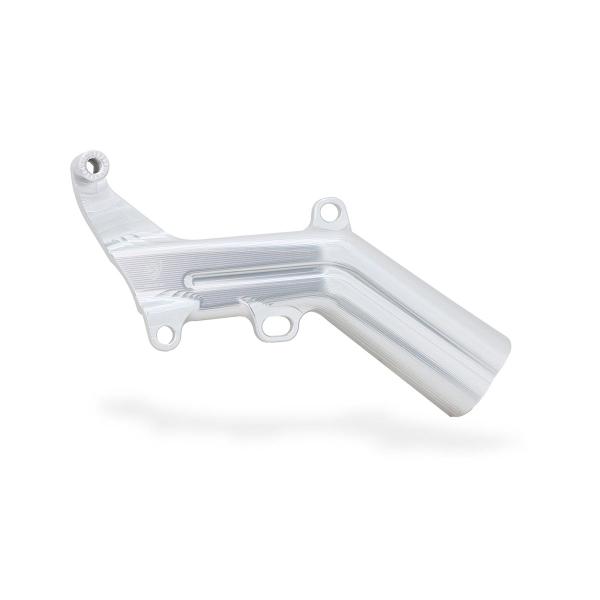 CNC Racing silver rear brake reservoir support Ducati Streetfighter V4 2023-2024