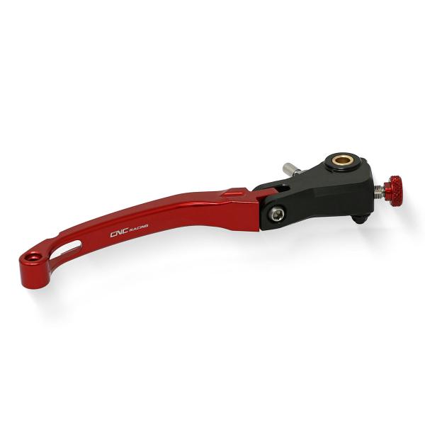 CNC Racing red folding brake lever Race Ducati Hypermotard 950 2019-2023