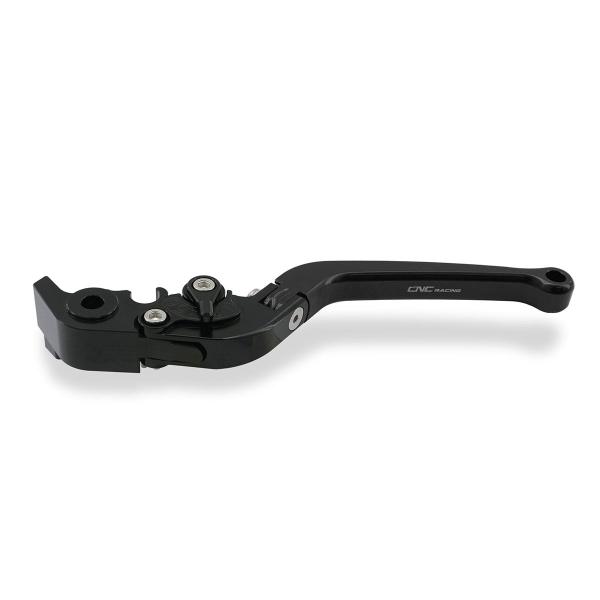 CNC Racing long black folding clutch lever Aprilia RSV V2 1000 2004-2005