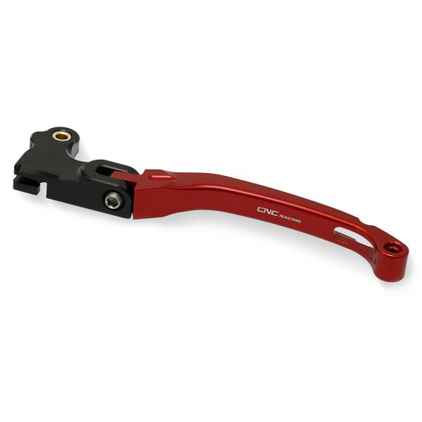 CNC Racing red folding clutch lever Race Aprilia RSV4R 2009-2014