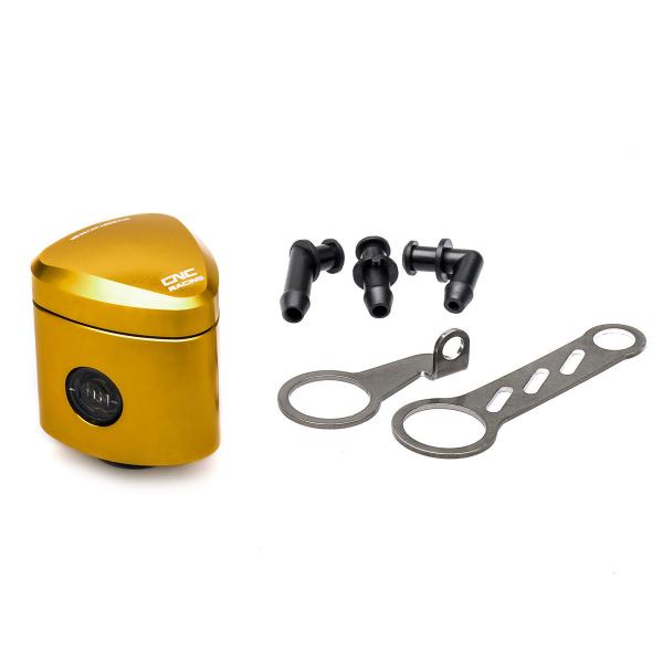 Serbatoio olio freno posteriore/frizione 12ml CNC Racing Rebel alluminio oro