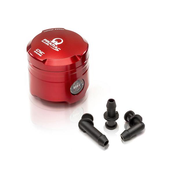 CNC Racing Monochrome Pramac front brake oil reservoir tank 25ml red aluminium