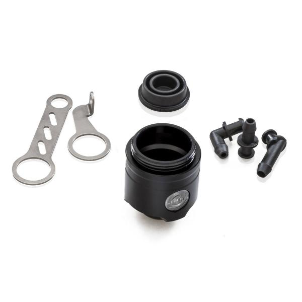 Serbatoio olio freno posteriore/frizione 12ml CNC Racing alluminio nero