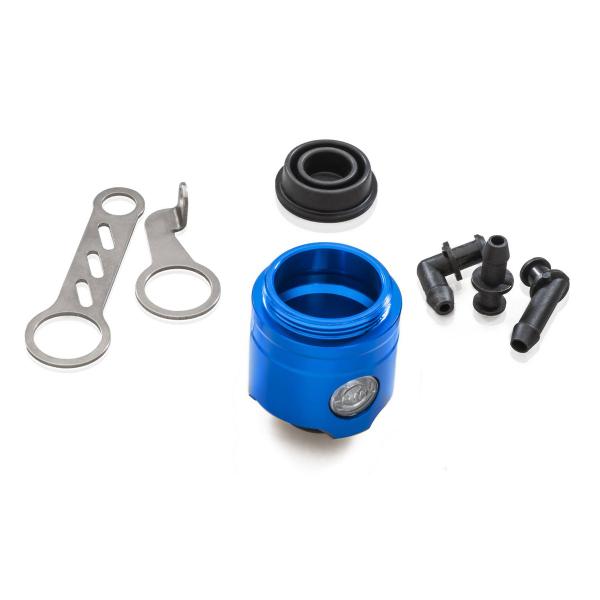 CNC Racing rear brake/clutch oil reservoir tank 12ml blue aluminium