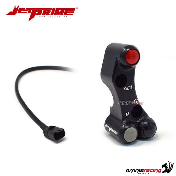 Jetprime Right Handlebar Switches Brembo Pump Button in Aluminum for Bmw  S1000rr 2015 2018 Jp