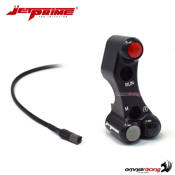 Handlebar switches JetPrime plug&play 3 button right hand for BMW S1000RR racing 2015>2018