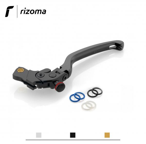 Leva freno Rizoma 3D Profile regolabile nero per Yamaha Tmax 530 2017>