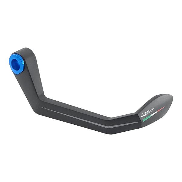 Lightech protezione leva freno in polimero con boccola cobalto paraleva 135mm