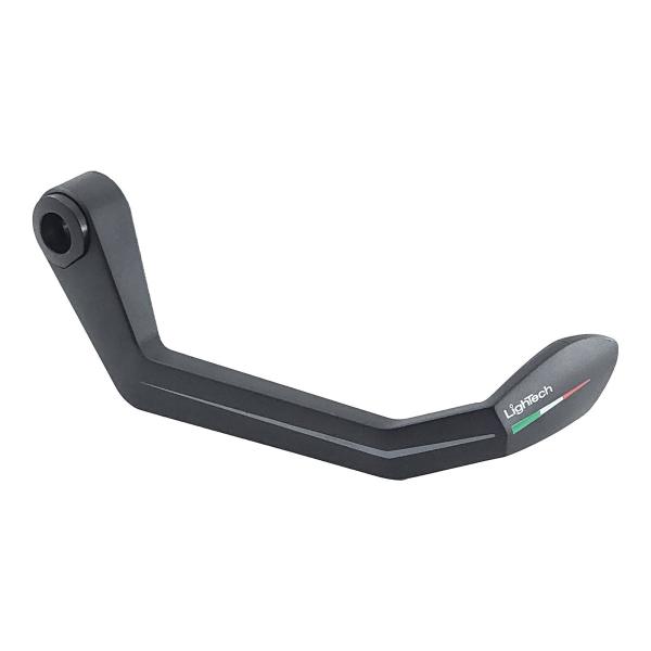 Lightech protezione leva freno in polimero con boccola nera paraleva 135mm