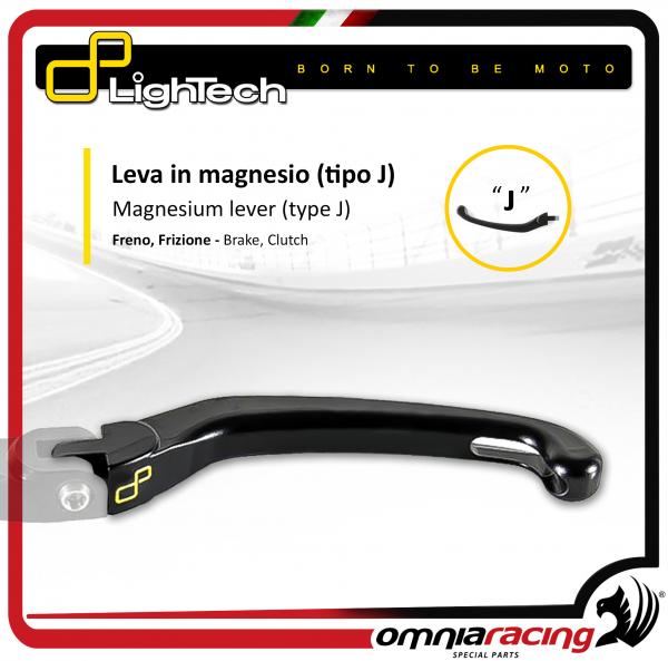 Lightech Folding Magnesium Lever Brake or Clutch spare parts for Motorbike, Type J