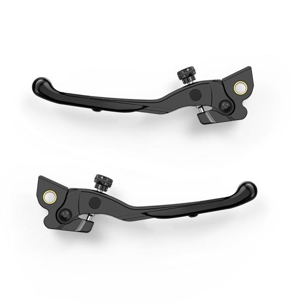 Coppia leve freno Rizoma Adjustable Plus nero Vespa GTV 2023-2024