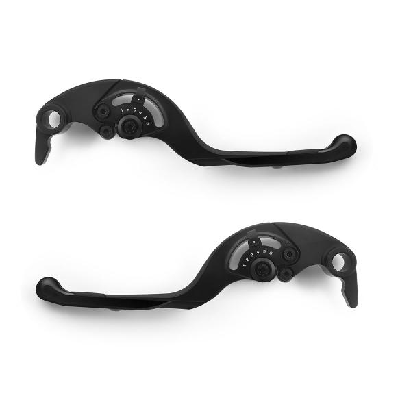 Coppia leve freno Rizoma Adjustable Plus nero Yamaha Tmax 560 2020-2021