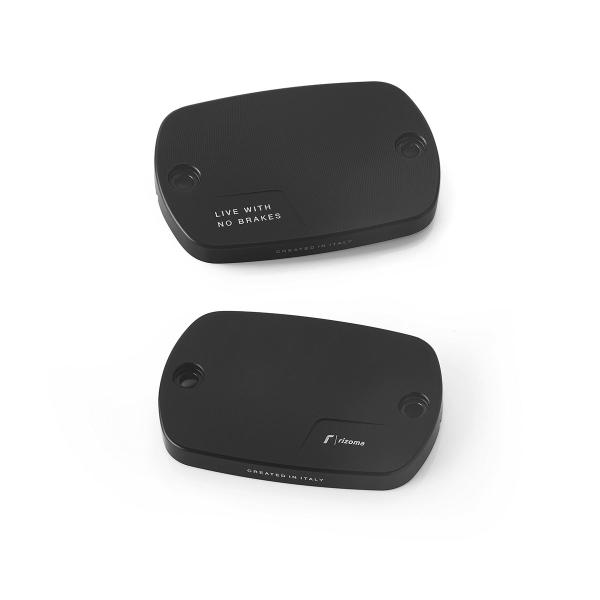 Coppia tappi olio freno anteriore Rizoma nero Yamaha Tmax 560 2022-2024