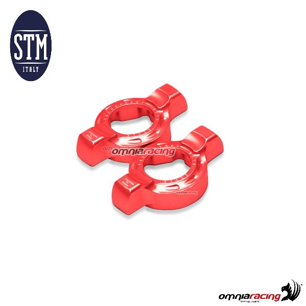Fork regulator set STM Kayaba exagon 14mm red color