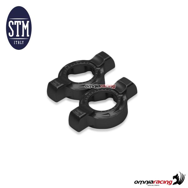 Regolatori STM per forcella Ohlins esagono 17mm colore nero