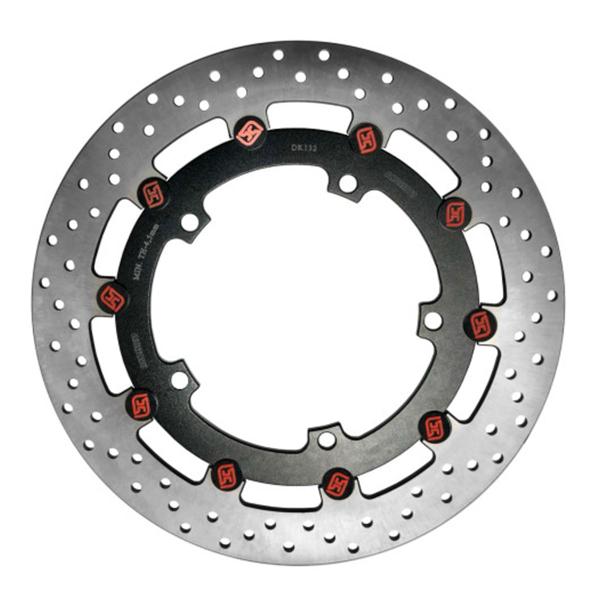Front Brake Disc 320mm Floating Black Accossato Triumph Sprint 1050GT ABS 2010-2020