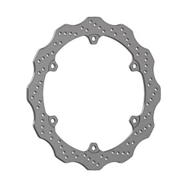 Front Brake Disc 320mm Floating Wave Black Accossato Honda CB650F 2014-2021