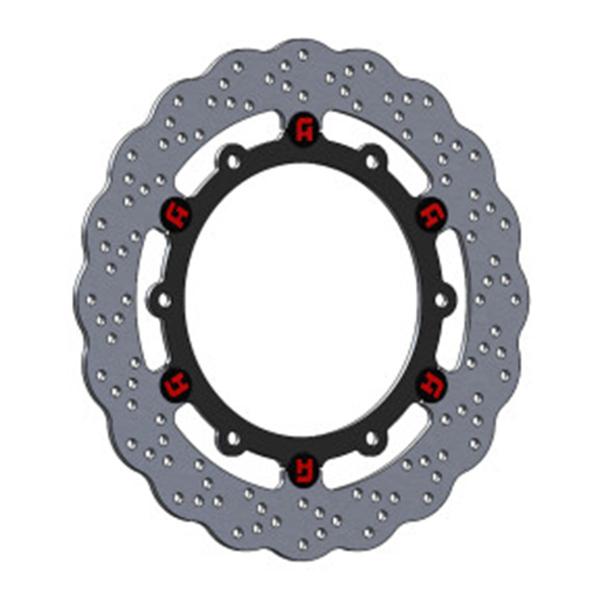 Front Brake Disc 292mm Floating Wave Black Accossato Yamaha MT125 2014-2016