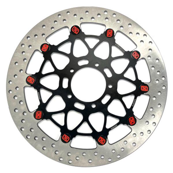 Front Brake Disc 330mm Floating Black Accossato Ducati Scrambler 800 Cafe Racer 2017-2021