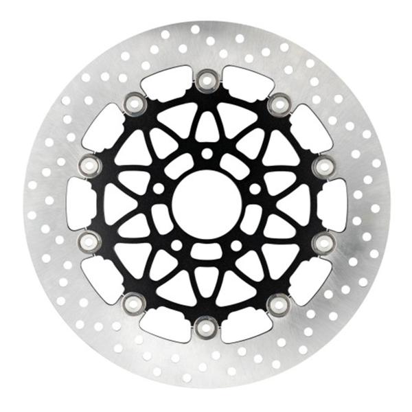 Front Brake Disc 292mm Floating Black Accossato Harley Davidson Softail Deluxe 1690 2012-2014