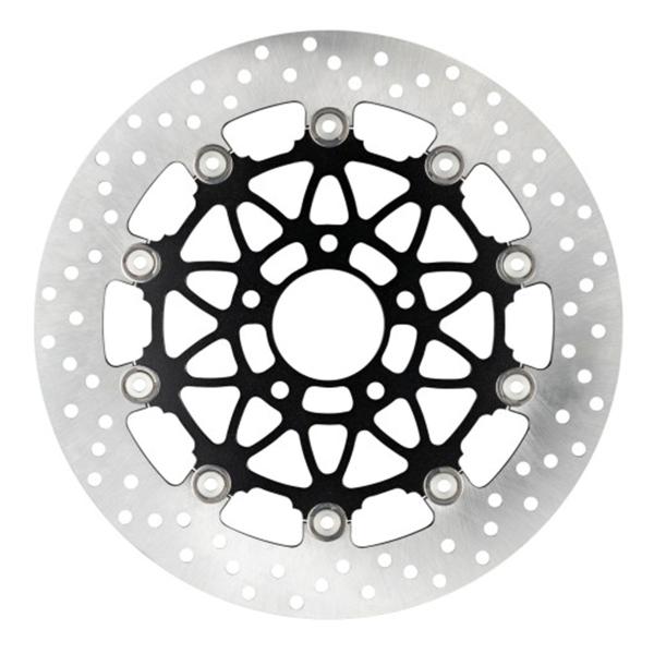 Front Brake Disc 300mm Floating Black Accossato Harley Davidson Softail Deluxe 1750 2018-2020