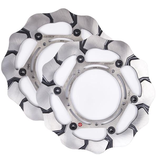 Coppia dischi freno anteriori Braking Batfly Yamaha XT1200Z Super Tenere 2010-2021