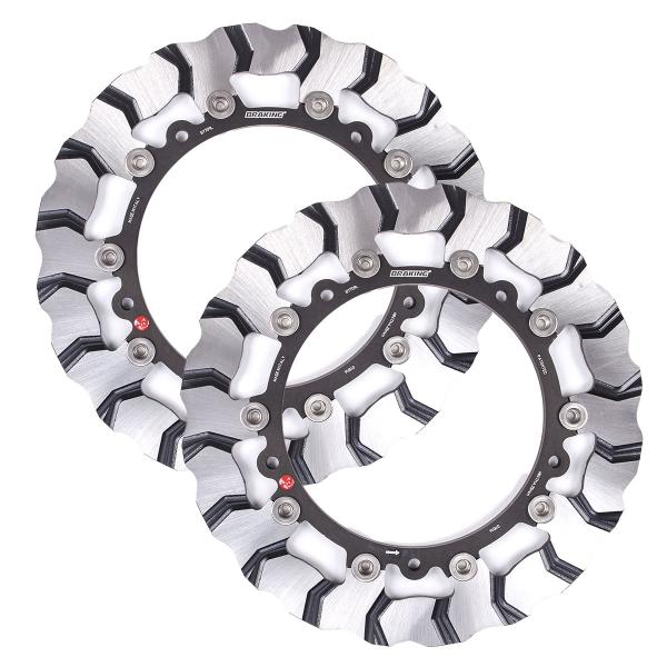 Coppia dischi freno anteriori Braking Batfly Strada BMW S1000R 2014-2021