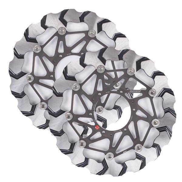 Coppia dischi freno anteriori Braking Batfly Strada Honda CBR1000RR 2008-2015