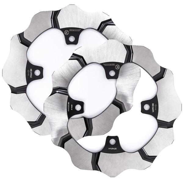 Coppia dischi freno anteriori Braking Batfly Yamaha YXZ1000EPS / R / SE 2016-2018