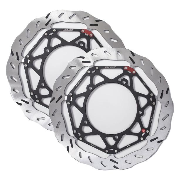 Coppia dischi freno anteriori Braking Epta Yamaha FZ1 2006-2014