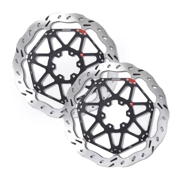 Coppia dischi freno anteriori Braking Epta Aprilia RSV4R APRC 2011-2012