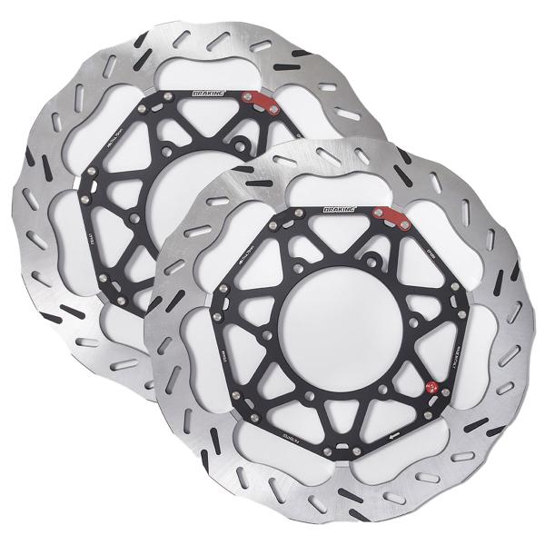 Coppia dischi freno anteriori Braking Epta Suzuki GSXR1000 ABS 2017-2021
