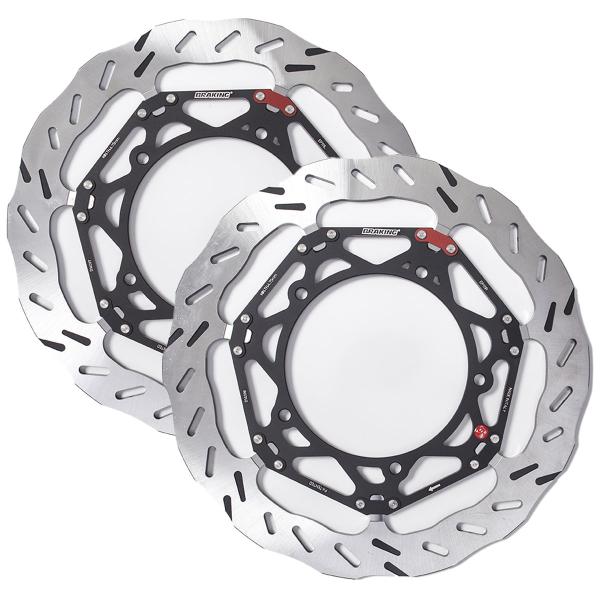 Coppia dischi freno anteriori Braking Epta Yamaha Fazer 8 2010-2015