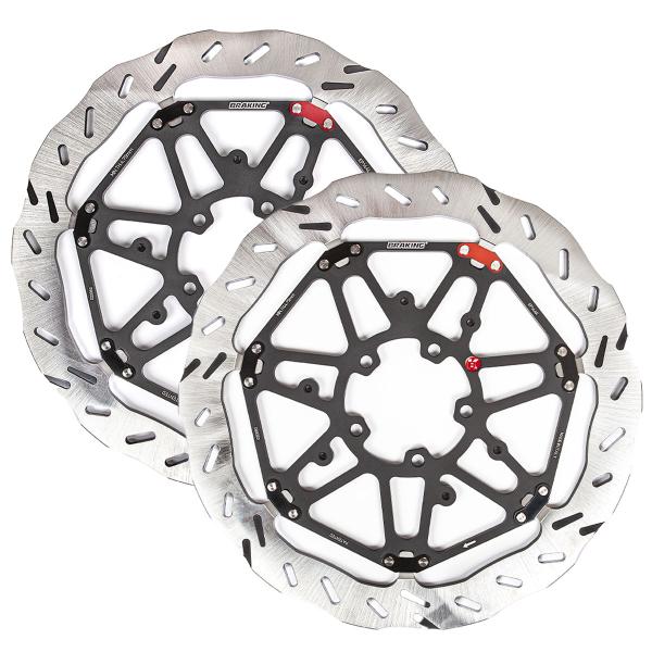 Coppia dischi freno anteriori Braking Epta KTM SuperDuke SE 1290 ABS 2016