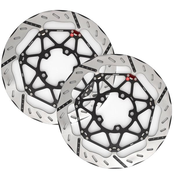 Coppia dischi freno anteriori Braking Epta0 Mv Agusta Brutale 800 Dragster ABS 2015-2017