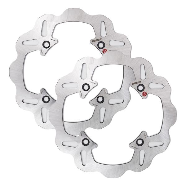 Coppia dischi freno anteriori Braking W-Fix Honda XRV Africa Twin 750 1990-2002