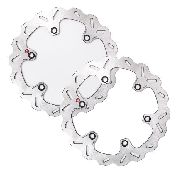 Coppia dischi freno anteriori Braking W-Fix Honda VF1000F 1984-1988