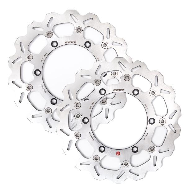 Coppia dischi freno anteriori Braking W-flo Honda ST Pan European 1100 1996-2001