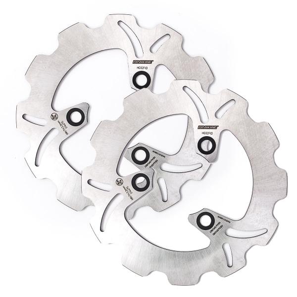 Coppia dischi freno anteriori Braking W-Fix Honda CH Spacy 125 1998