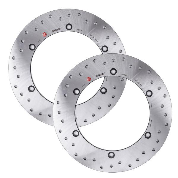 Coppia dischi freno anteriori Braking R-fix Honda GL Gold Wing 1100 1982-1983