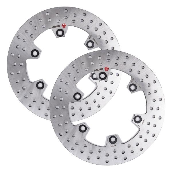 Coppia dischi freno anteriori Braking R-fix Kawasaki GPZ R 600 1984-1990