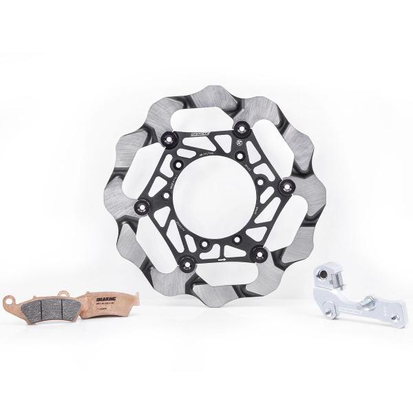 Kit disco freno maggiorato anteriore 270 Braking Husaberg FE E 400 2001-2003