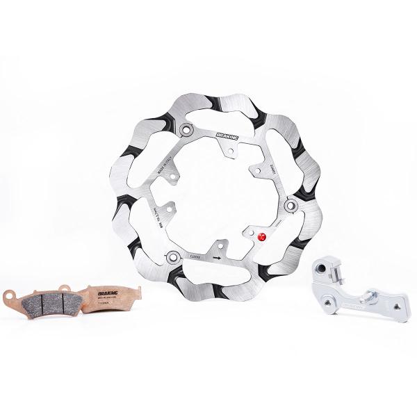 Kit disco freno maggiorato anteriore 260 Braking Honda CR125R 2004-2008
