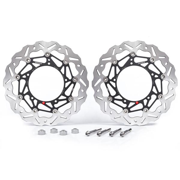 Kit dischi freno maggiorati anteriori 320 Braking Yamaha YZF R1 2007-2011