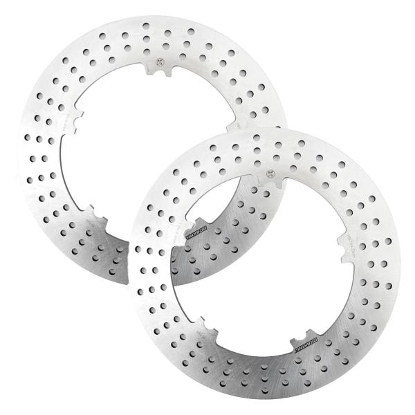 Coppia dischi freno anteriori Braking R-Fix Harley Davidson VRSCA V-ROD 1130 2006-2008