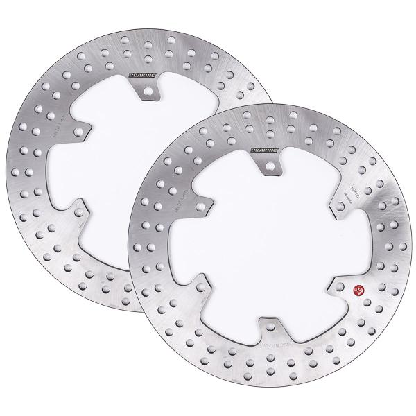 Coppia dischi freno anteriori Braking R-Fix Yamaha Tmax 500 2008-2011