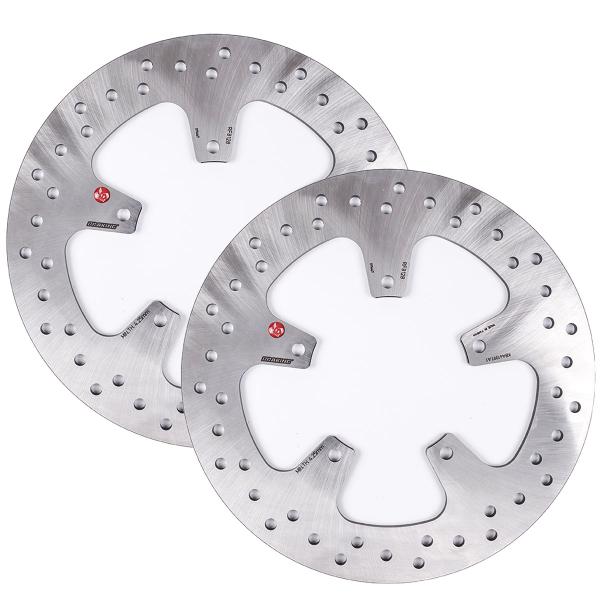 Coppia dischi freno anteriori Braking R-Fix Peugeot Geopolis GT 300 2013-2015